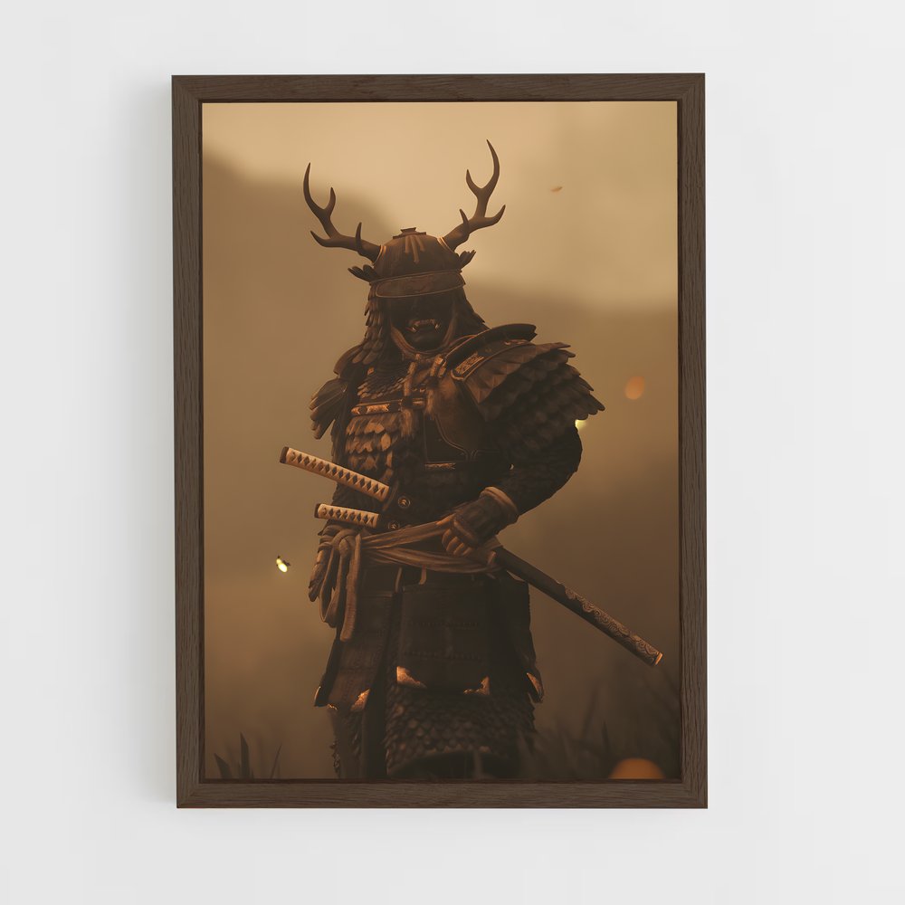 Poster Jin sakai – affiche Ghost of tsushima (vue 5)